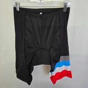 Coconut Ropamo Cycling Shorts Women's 3XL Black Color Stripe Padded Pocket NWT